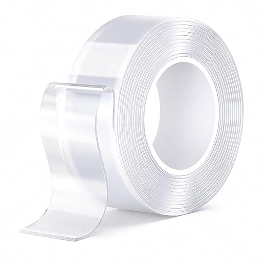 SANKEMU Double-Sided Tape Heavy Duty 9.84 FT x 1.18 in – Clear Removable by SANKEMU
