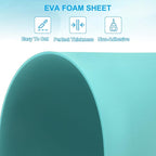PATIKIL 30 Pack EVA Foam Sheets, Dark Green - Image 3