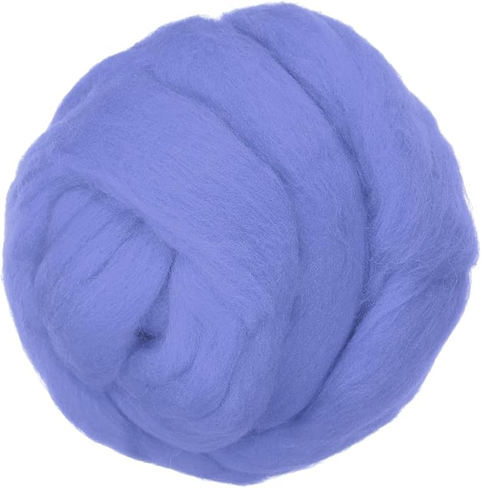 PATIKIL Wool Roving Yarn, 250G/8.8OZ Felting Wool Pure Roving Yarn by PATIKIL