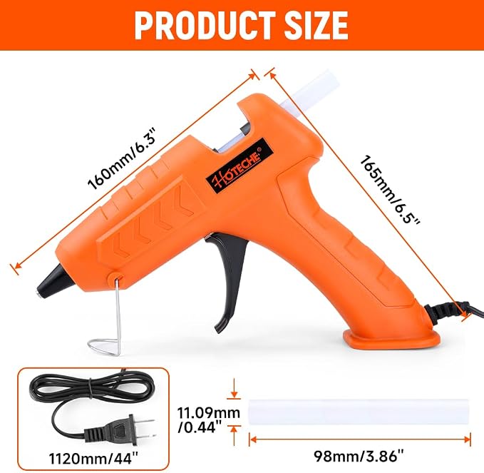 Hoteche 100W Hot Glue Gun Fast Preheating Glue Gun - Image 2