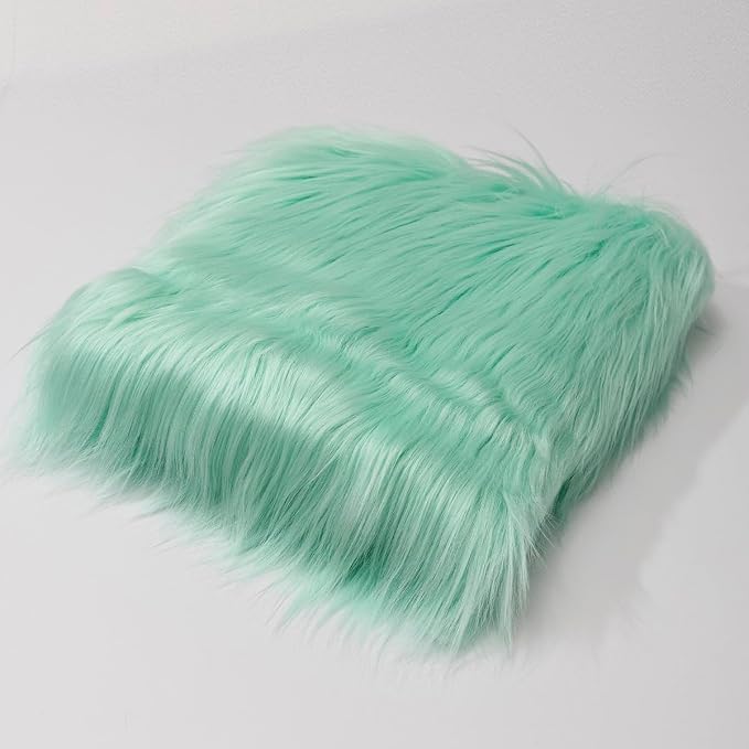 Faux Fur Fabric for Crafts Squares Furry Fabric for Sewing, Upholstery & - Image 5