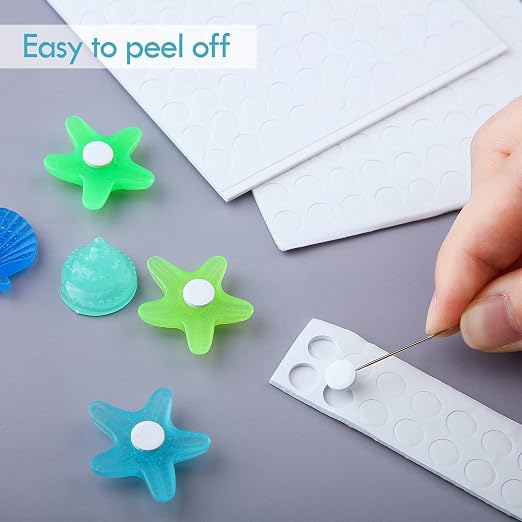 Outus 2400 Pieces Foam Dots Dual-Adhesive 3D Foam Tapes Pop Dots Adhesive Mount - Image 6