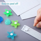 Outus 2400 Pieces Foam Dots Dual-Adhesive 3D Foam Tapes Pop Dots Adhesive Mount - Image 6