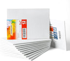 Transon 12 Pack 5x7 Inch Acrylic Painting Canvas, by Transon