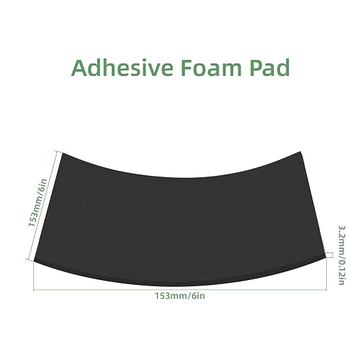 8Pcs Black EVA Foam Pad 6in x 6in x 1/8in High Density Closed Cell Foam Sheet - Image 2