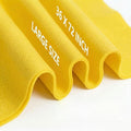 Yellow Felt Fabric 36" x 72" 1.6mm Thick Large Craft Sheet | Soft, Flexible Felt by MEDIANER