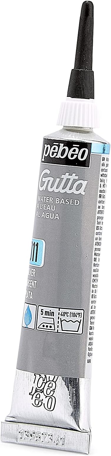 Pebeo Setasilk Silk Painting Water Based Gutta 20-Milliliter Tube - Image 9