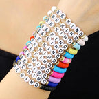 Heishi Surfer Clay Bead Bracelets Set - Image 2