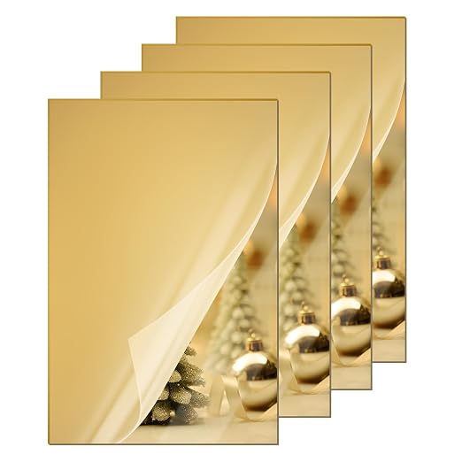 KINLINK 8x12 Plexiglass Sheets 1/8 inch Thick - 3mm Mirror Cast Acrylic Sheet by KINLINK