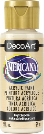 DecoArt Americana Acrylic Paint, Light Mocha by DecoArtAcrylicPaintCraftSupplies