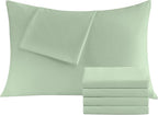 Pillowcases King 4 Pack, 20x36 Pillow Cases by Culve