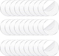 Jetec 30 Pcs 2.5 Inch Acrylic Circle Blanks Clear Disc Round Transparent by Jetec