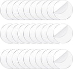 Jetec 30 Pcs 6 Inch Acrylic Circle Blanks Clear Disc Round Transparent Acrylic by Jetec