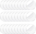 Jetec 30 Pcs 5 Inch Acrylic Circle Blanks Clear Disc Round Transparent Acrylic by Jetec