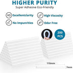 Tilswall Hot Glue Sticks, Compatible - Image 2
