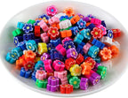 100pcs Mixed Polymer Clay 10mm Spacer Beads - Image 5