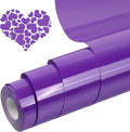PU Heat Transfer VinyCherry Blossom purple12Inches x 20ft Iron on by Unknown