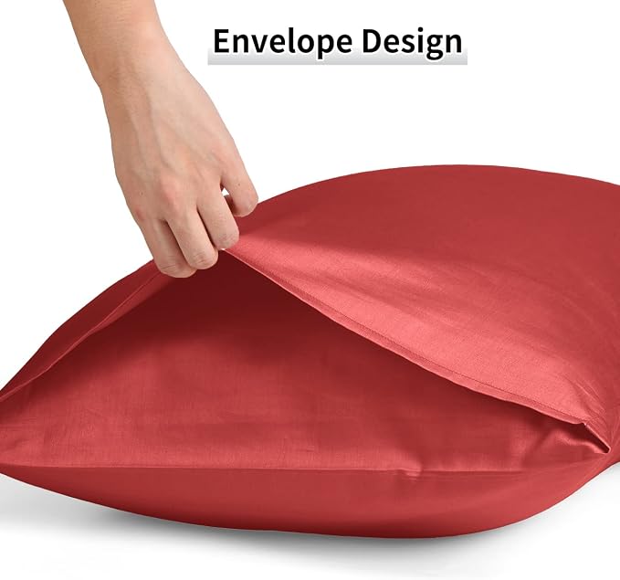 Warmstar Cotton Pillow Cases Queen Size Set of 2, 600 Thread Count Pillowcases - Image 5