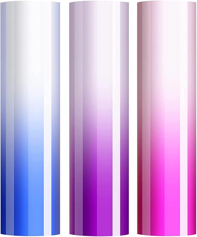 Color Changing Puff Vinyl Heat Transfer, 3D Foaming Heat Transfer Vinyl by BLINGARTY