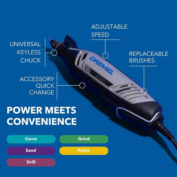 Dremel 4300-5/40 Rotary Tool Kit - Image 3