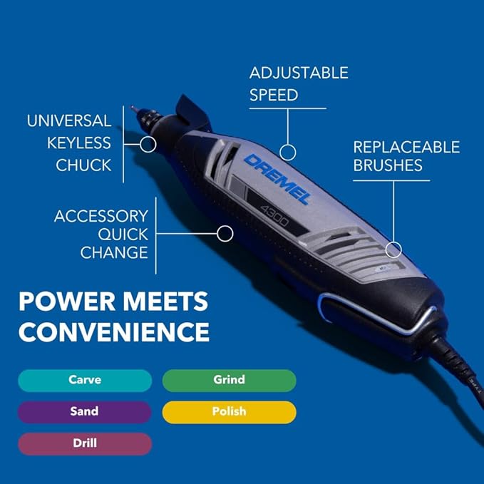 Dremel 4300-5/40 Rotary Tool Kit - Image 3