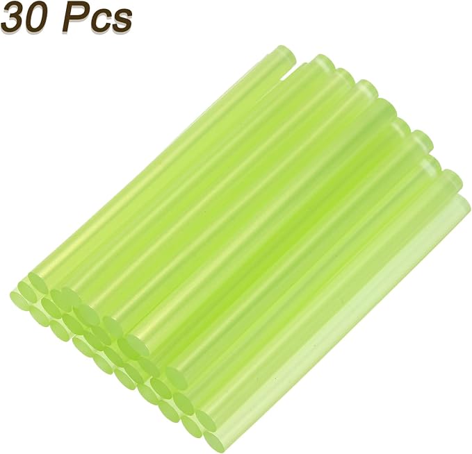 uxcell 30pcs 7mm x 100mm Mini Hot Glue Sticks - Image 3