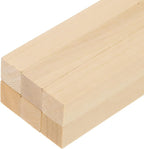 MECCANIXITY 6Pcs Basswood Sticks, 1/2" x 1/2" x 16" Square Wooden Dowel Rods by MECCANIXITY