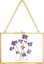 REDHUGO Hanging Pressed Flower Frame Handmade, Double Glass Picture Frame by REDHUGO