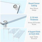 Acrylic Display Risers, 3 Tier Perfume Organizer, Dessert Shelves - Image 3