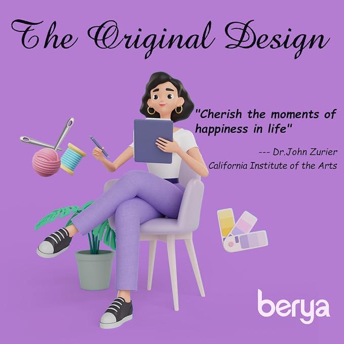 BERYA Cactus Embroidery Kit Including Video Step by Step Instructions - Image 3
