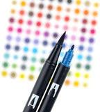 Tombow 56186 Dual Brush Pen Art Markers, Brush and Fine Tip Markers - Image 4