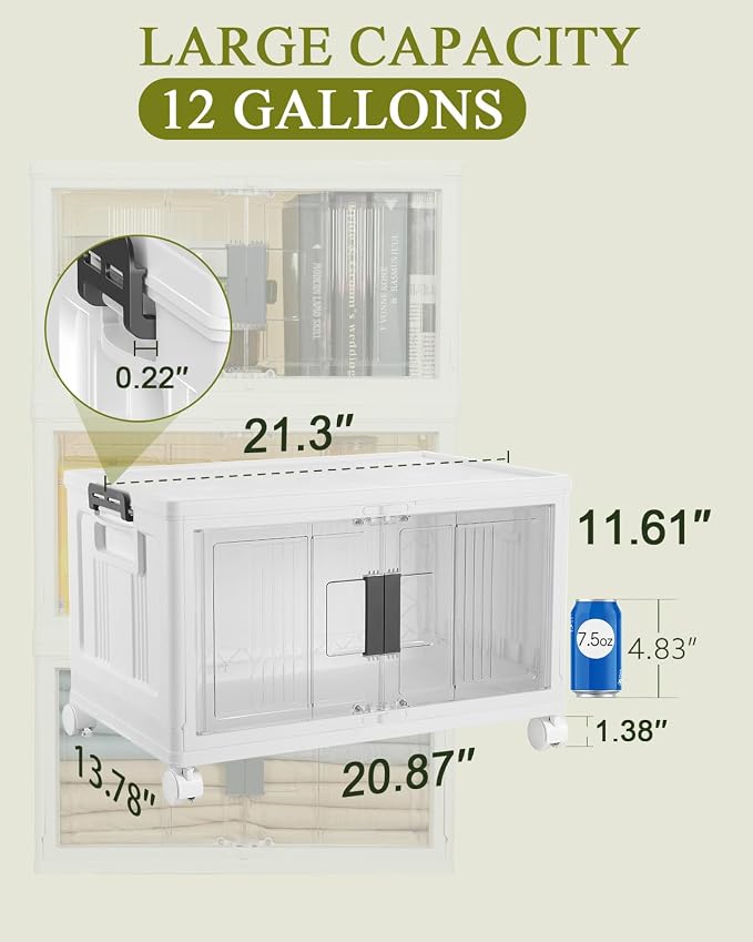 OlarHike 48QT Lockable Storage Bins - Image 9