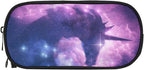 ANANGTEE Purple Galaxy Unicorn Pencil Case Pouch - Image 7