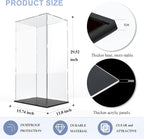 DuvinDD Acrylic Display Case for Large Collectibles, 29 inch Tall Clear Display - Image 2