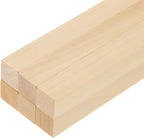 MECCANIXITY 6Pcs Basswood Sticks, 5/16" x 5/16" x 8" Square Wooden Dowel Rods by MECCANIXITY