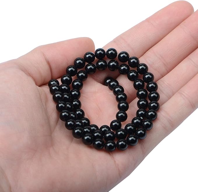 AD Beads Natural Gemstone Round Loose Beads 15" - Image 3