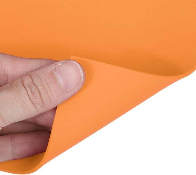 MECCANIXITY EVA Foam Sheets Orange 35.4 Inch x 19.7 Inch 2mm Thick Crafts Foam - Image 6