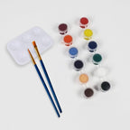 LNAUJS 8 Pack Plastic Paint Tray Palettes, 6 Well Rectangular Palette, - Image 4