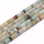 150Pcs 4×2mm Natural Amazonite Spacer Stone Beads - Image 7