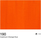 AUREUO Cadmium Orange Hue Acrylic Paint, 4 Fl Oz / 120ml Single Tube, Rich - Image 2