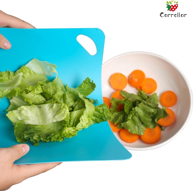 Plastic Flexible Cutting Mats for Kitchen, Cutting Board Sheet for Kitchen - Image 5