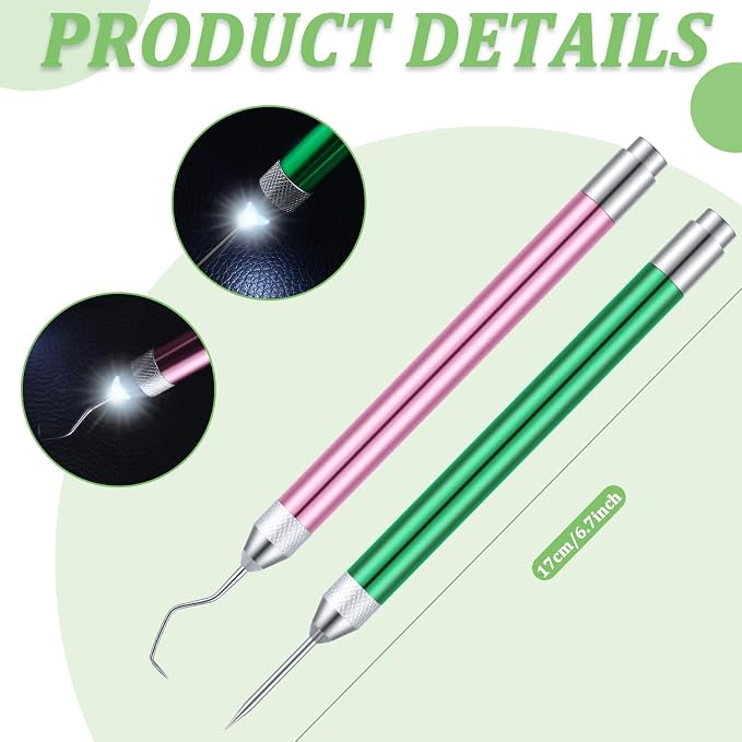Therwen 2 Pcs LED Weeding Tools - Image 3