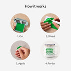 Cricut Premium Permanent Vinyl Roll, Kelly Green - Image 6