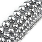 Zenkeeper 108Pcs Silver Hematite Spacer Loose Beads Bulk - Image 3