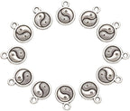 Craftdady Tibetan Style Antique Silver Alloy Pendants Cute Metal Dangle Charms - Image 2