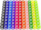 Rerdeim 110 Pieces Dice Set, Colored Game Bulk Dices, Colorful Dices, 6 Sided - Image 7