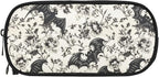 ANANGTEE Bat Flowers Pencil Pouch Case - Image 5