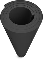 MEARCOOH EVA Foam Cosplay Black 15mm Thick Large 35.5" x 59" Sheet Premium High by MEARCOOH
