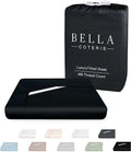Bella Coterie Luxury Bamboo Viscose Queen Size Fitted Sheet Only | 100% by BC