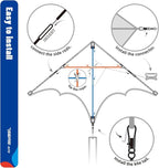 3-Piece Set Delta Kite for Easy to Fly Large Kite for Kids and Adults - Image 6